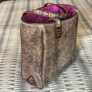 Consuela leather tote